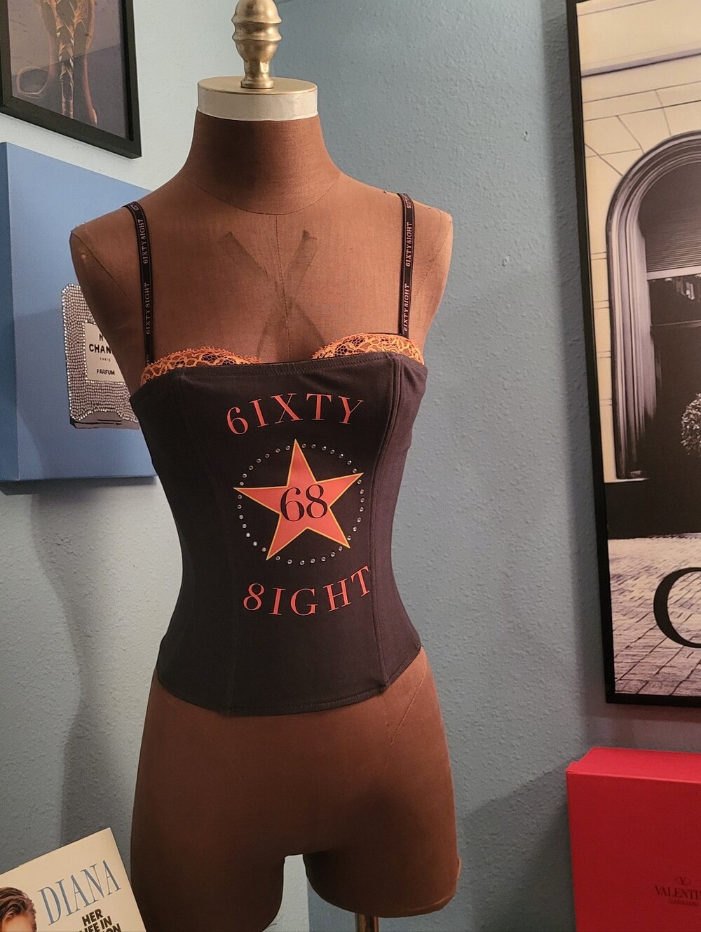 6IXTY 8IGHT Y2K Bustier Top